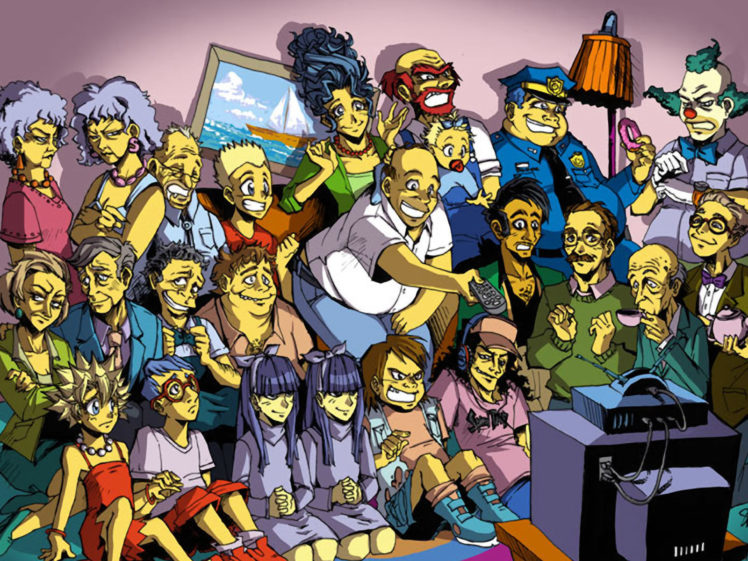 the, Simpsons HD Wallpaper Desktop Background