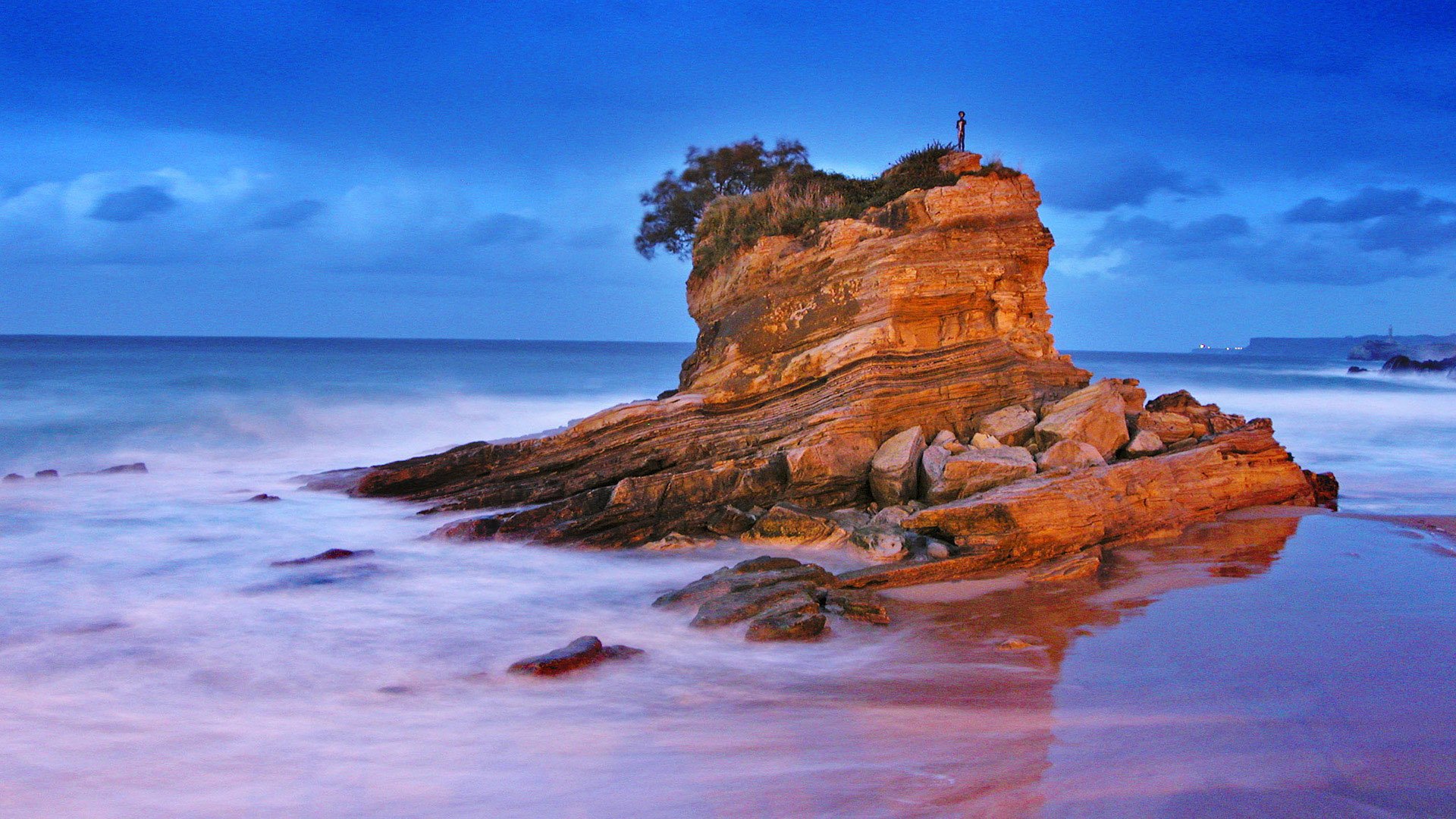 landscape, Nature, Wild, Sea, Sky, Ocean, Blue Wallpaper