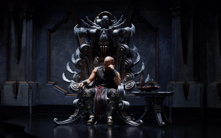 vin, Diesel, Riddick, Throne HD Wallpaper Desktop Background