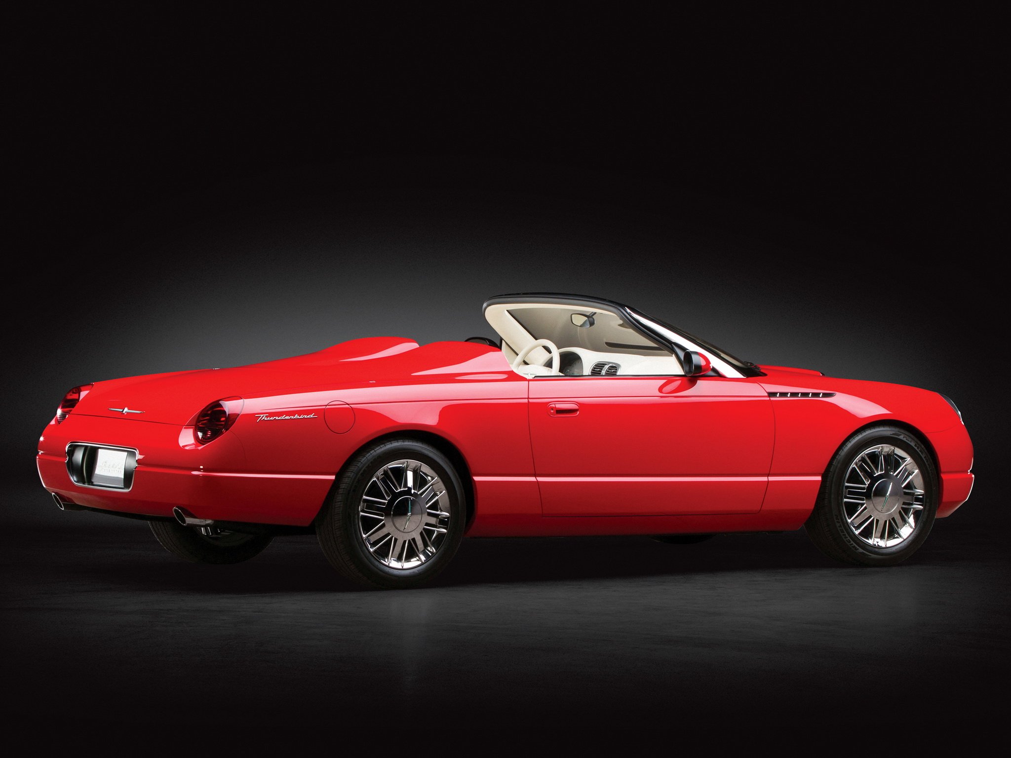 2001, Ford, Thunderbird, Sports, Roadster, Concept Wallpaper