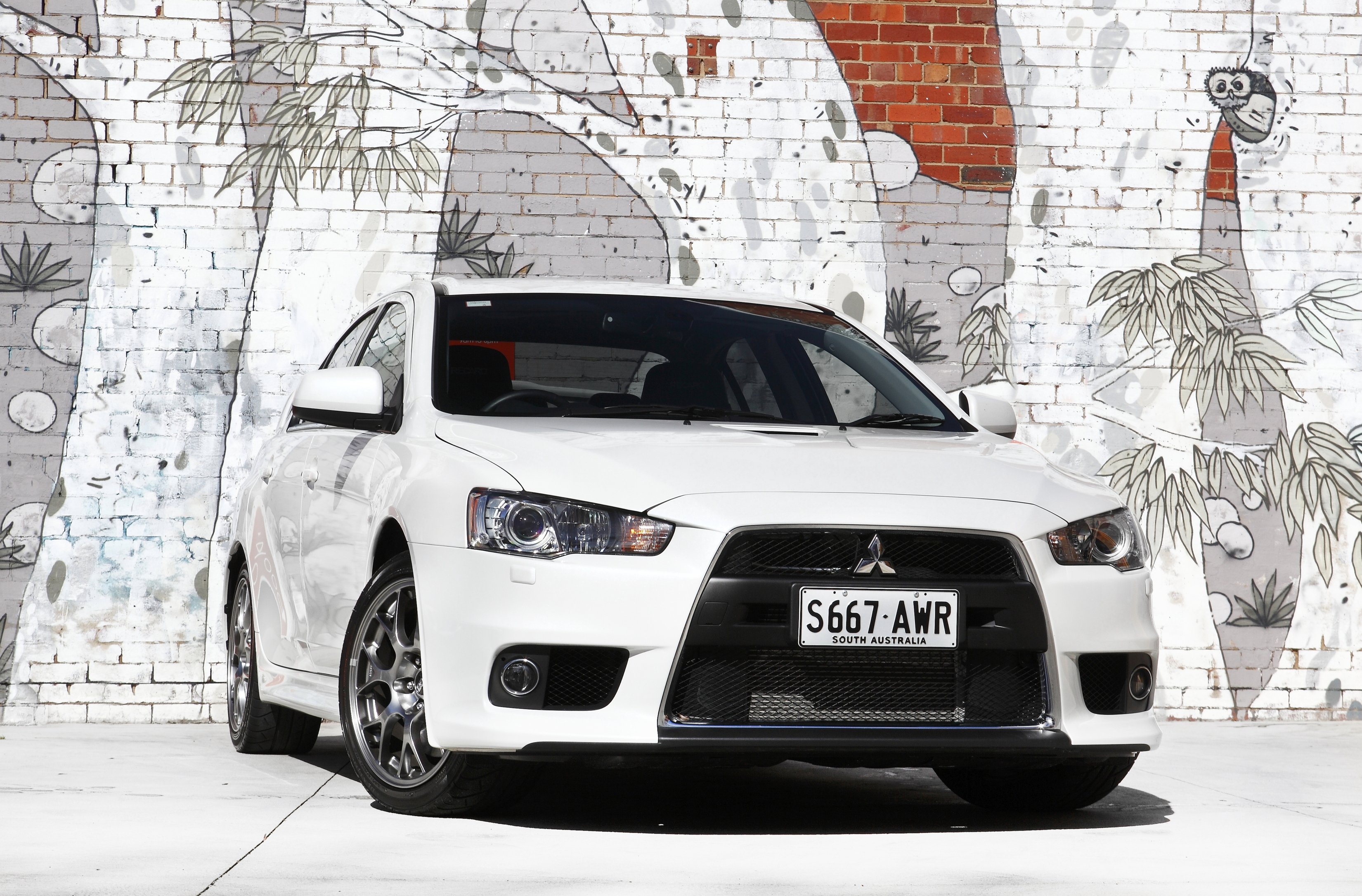 2008, Mitsubishi, Lancer, Evolution, X, Au spec Wallpaper