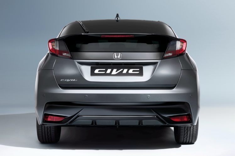 2014, Honda, Civic, Hatchback HD Wallpaper Desktop Background