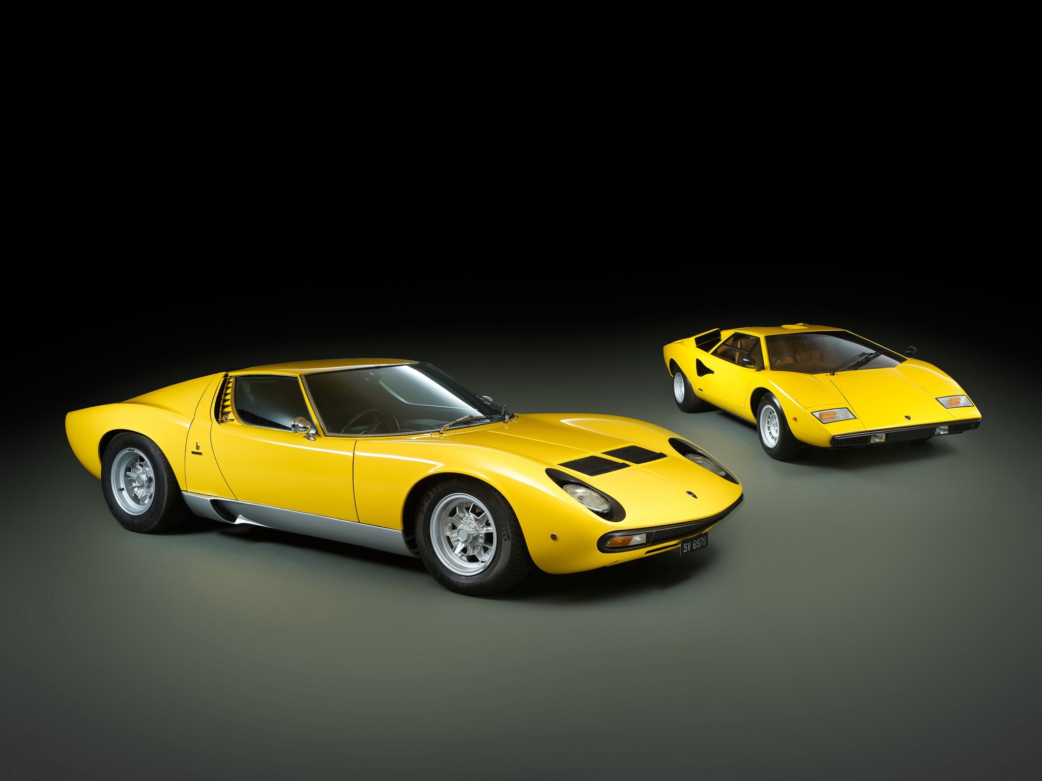 lamborghini, Miura, S v, Countach, Lp400 Wallpaper