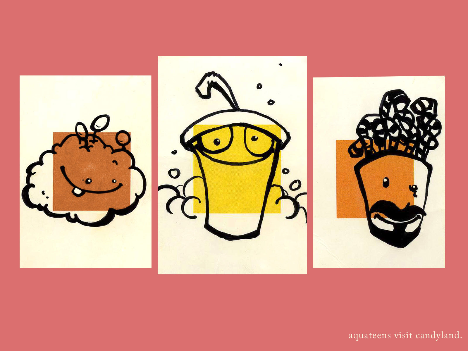 aqua, Teen, Hunger, Force Wallpaper