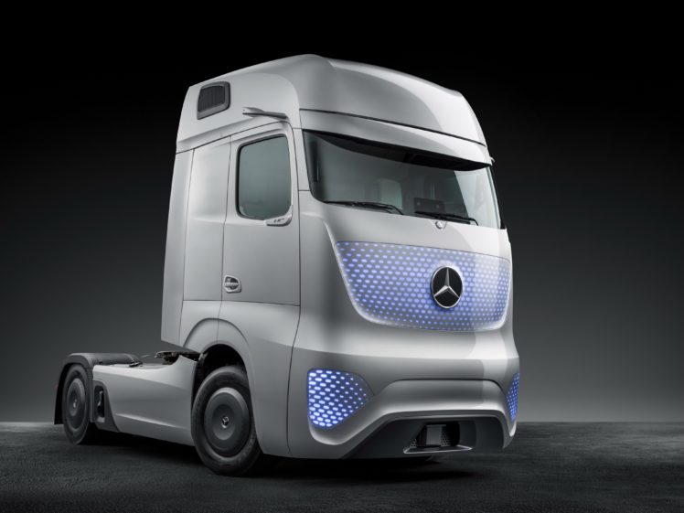 2014, Mercedes, Benz, Future, Truck, 2025, Semi, Tractor HD Wallpaper Desktop Background