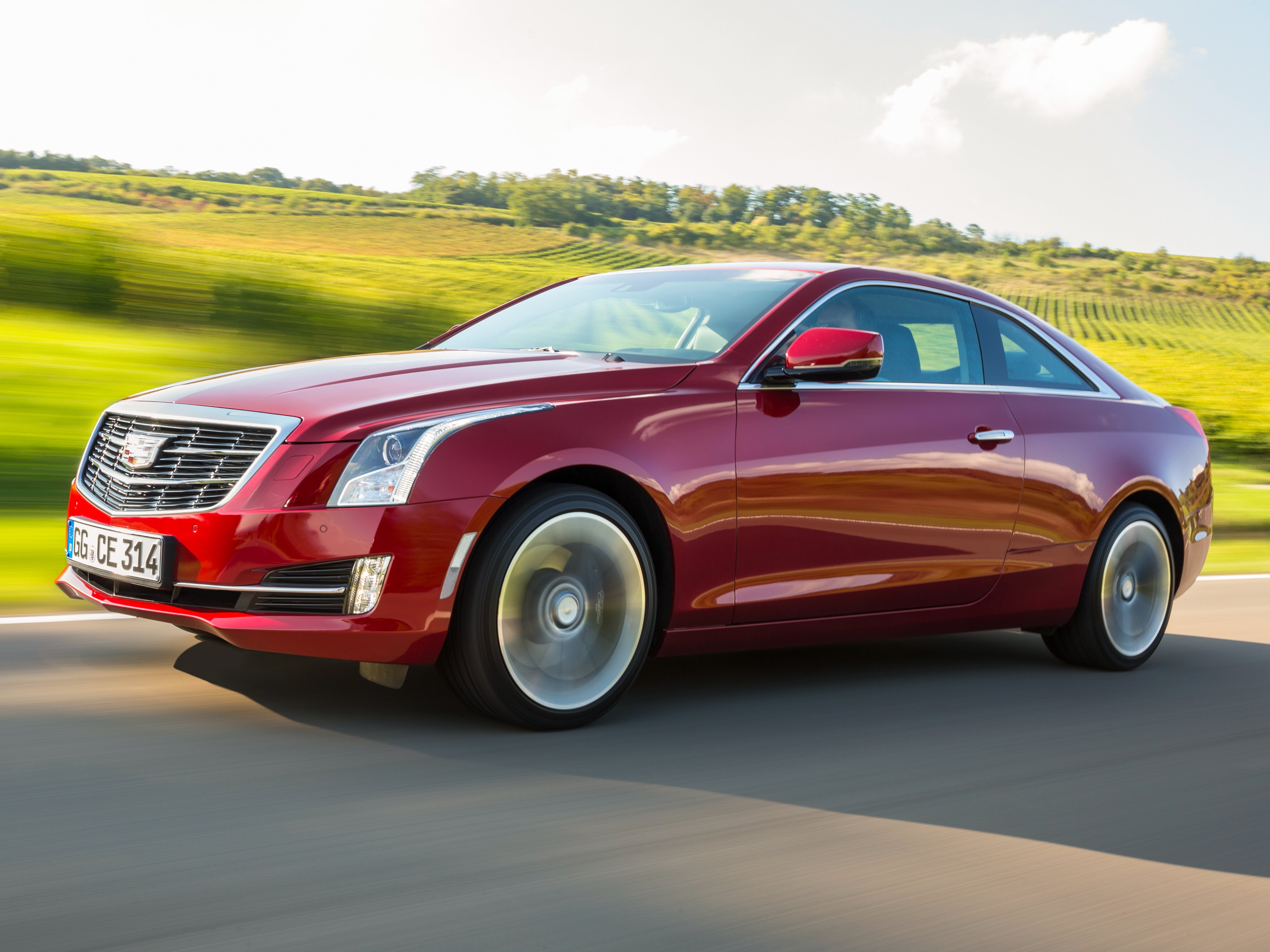 2015, Cadillac, Ats, Coupe, Eu spec, Luxury Wallpaper