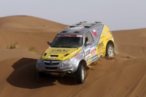 2007, Opel, Antara, Dakar, Offroad, Race, Racing, 4x4, Suv