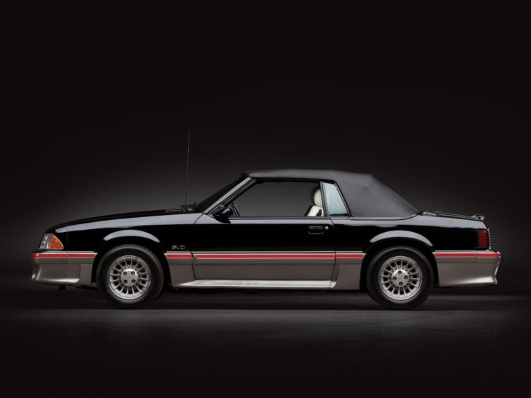 1987 93, Ford, Mustang, G t, Convertible, Muscle HD Wallpaper Desktop Background