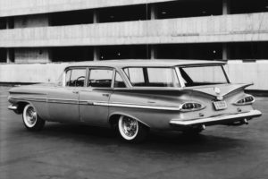 1959, Chevrolet, Impala, Nomad, Stationwagon, Retro