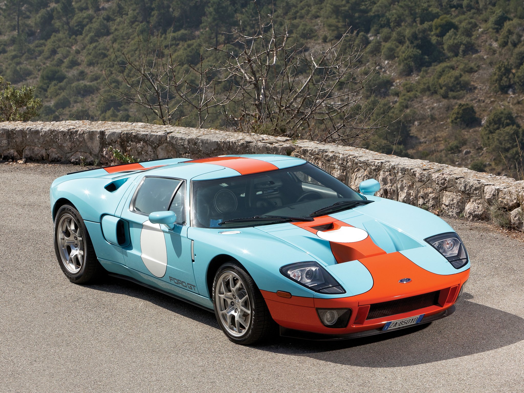 2006, Ford, G t, Heritage, Supercar, Race, Racing Wallpaper