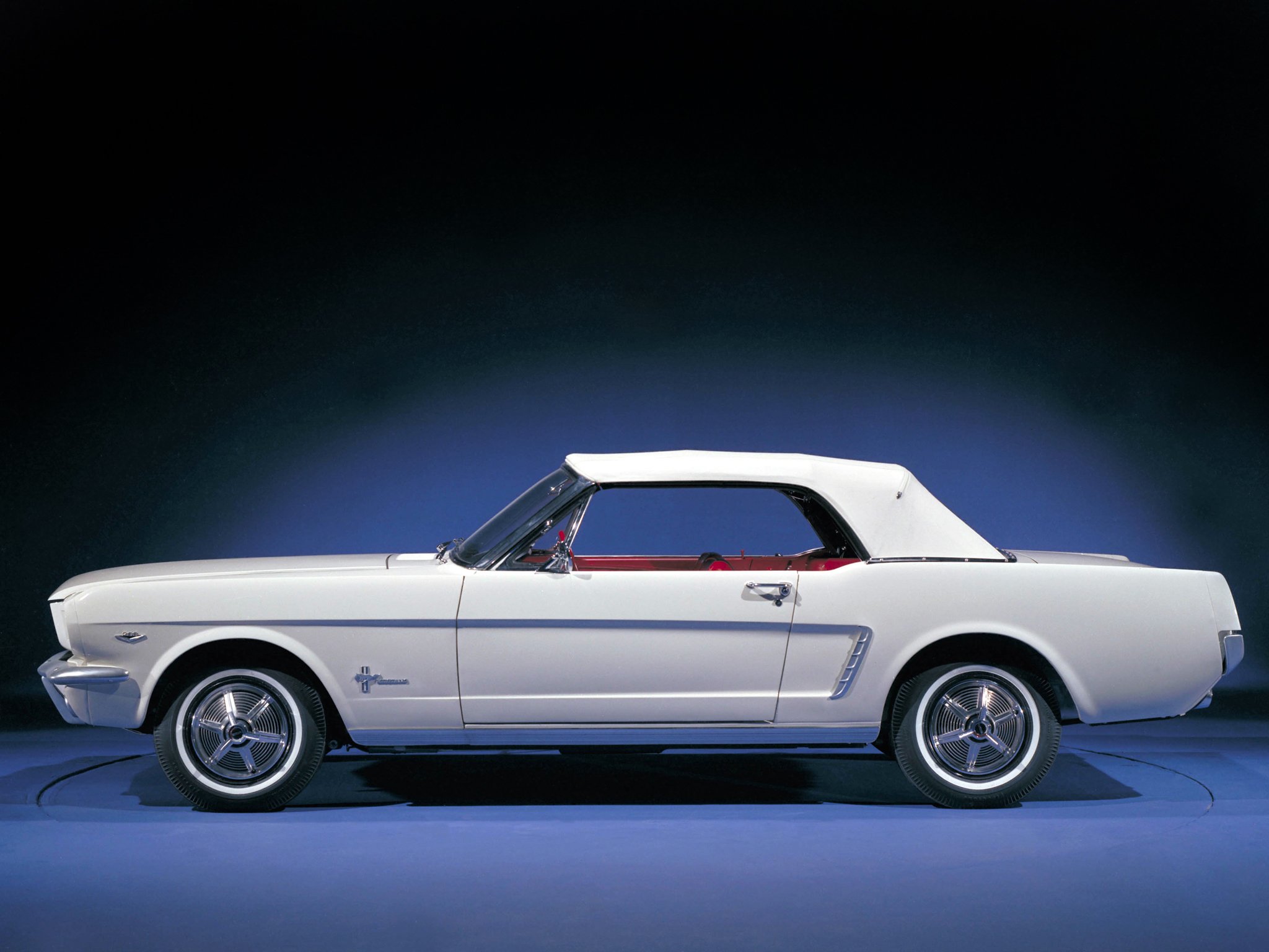 1964, Ford, Mustang, Convertible,  76a , Muscle, Classic Wallpaper