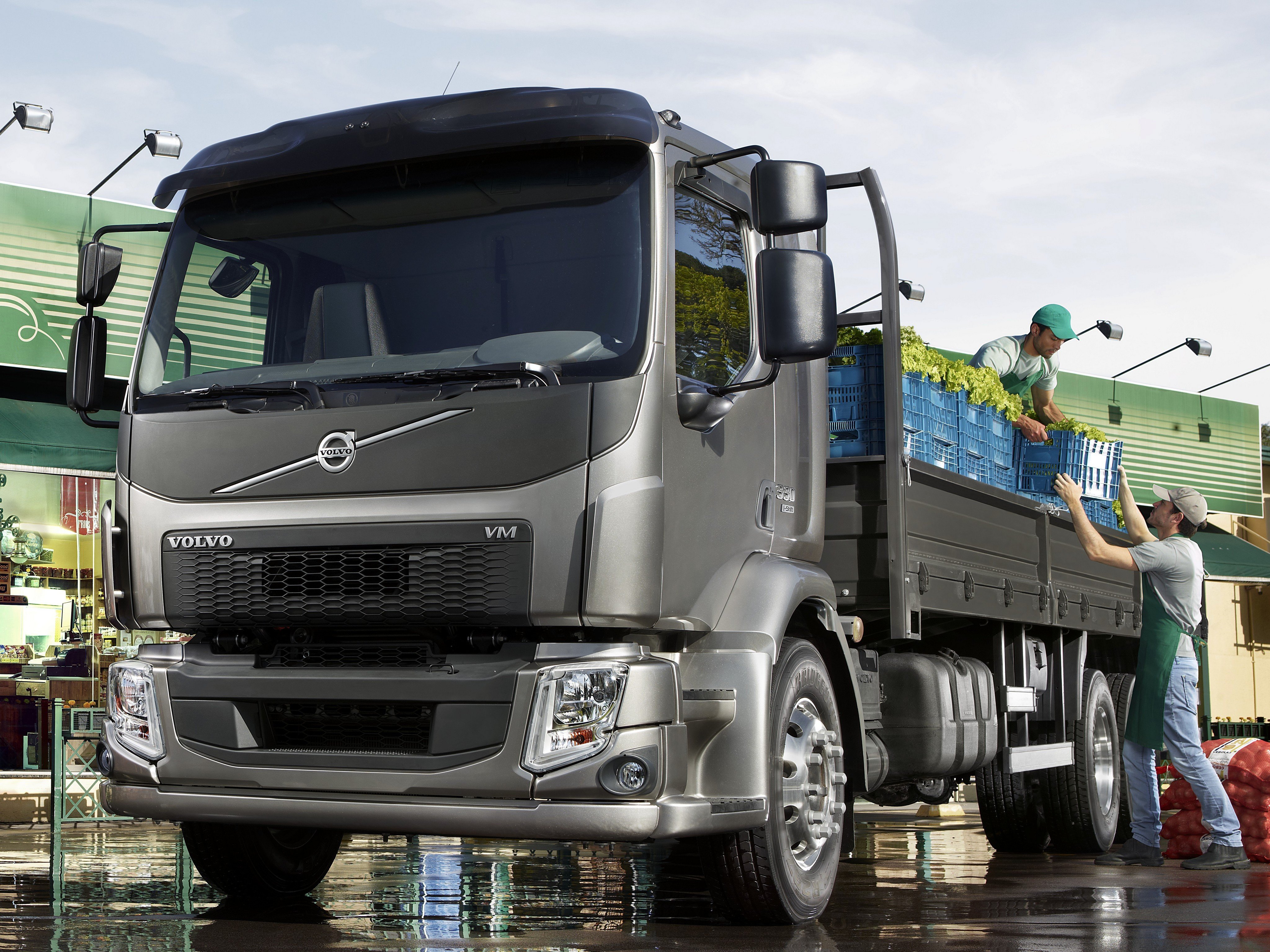 2014, Volvo, V m, 330, 6x2, Semi, Tractor Wallpaper