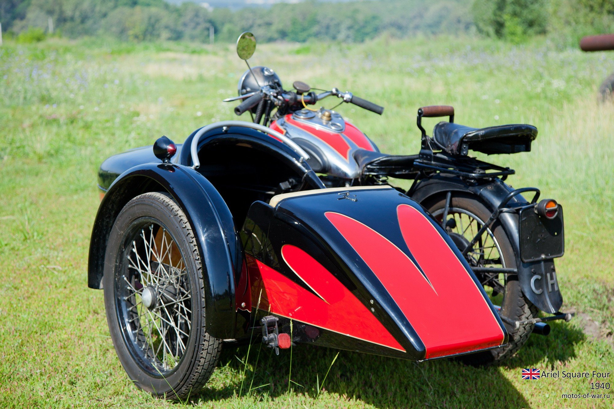 ariel, Square, Four, Motorbike, Motorcycle, Bike Wallpaper