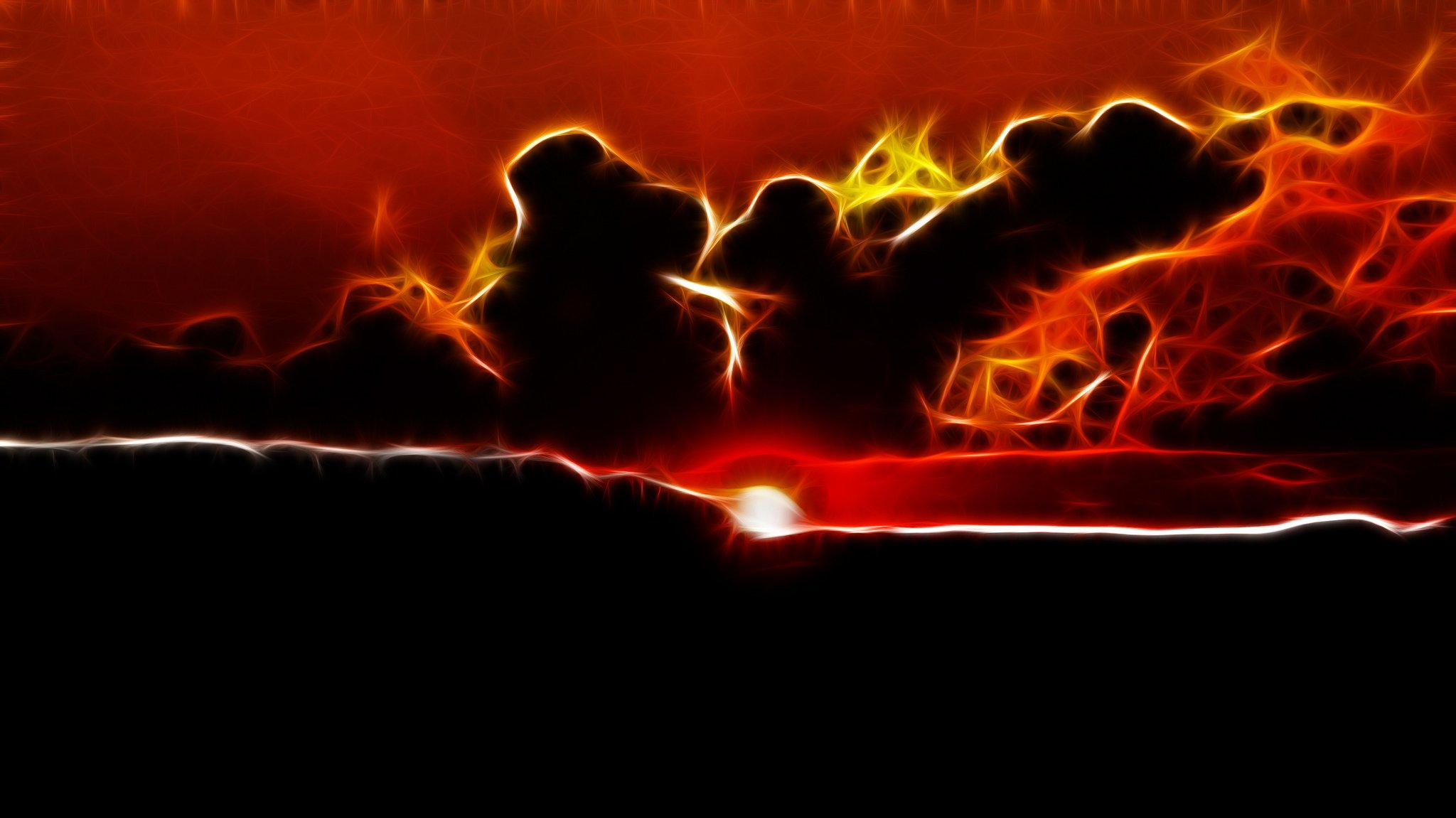 nature, Art, Flowers, Cats, Fractal, Colors, Wallpaper Wallpaper