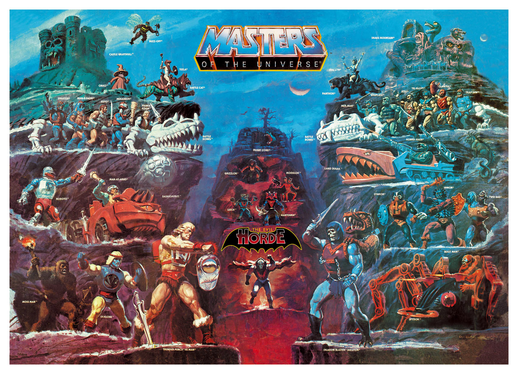 masters of the universe cartoon series