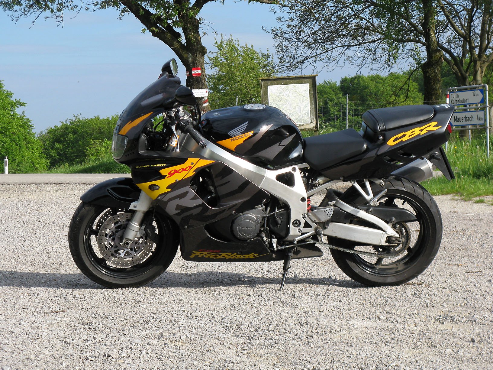 honda, Cbr900rr, Motorbike, Motorcycle, Bike Wallpaper