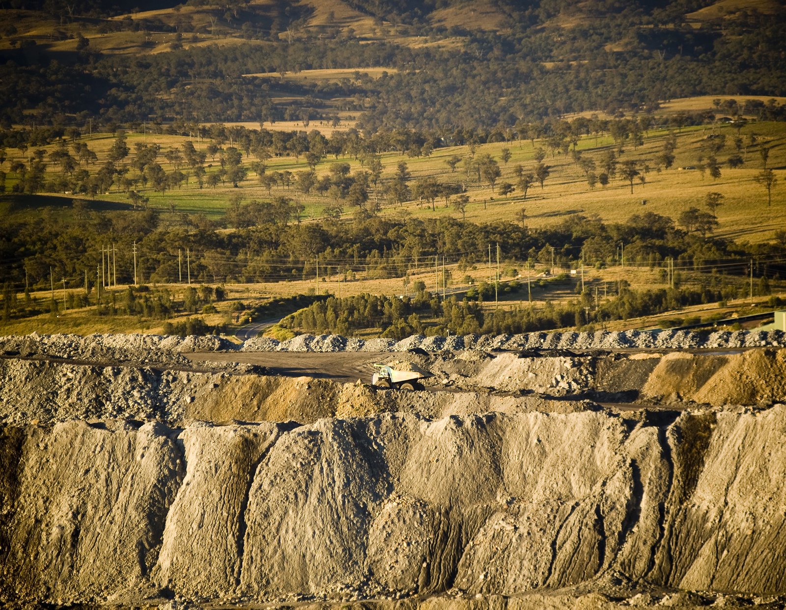 australia, Mine, Construction, Dirt, Dump, Landscape Wallpaper