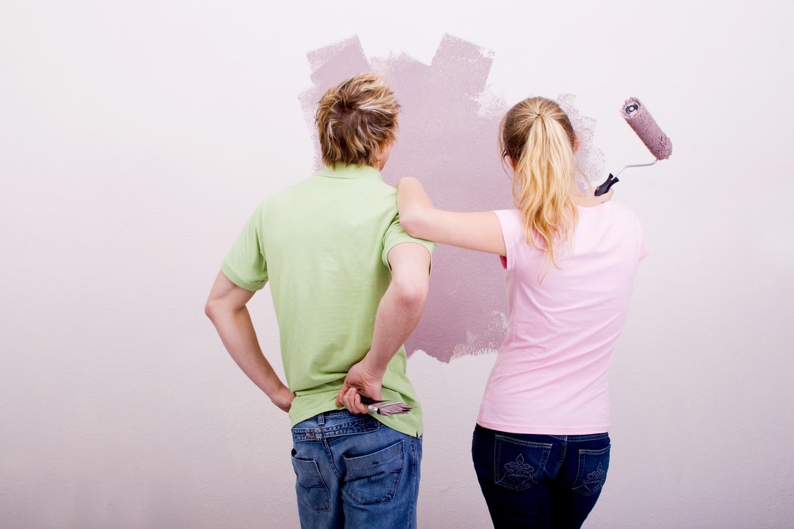 design, Interior, Painting, Paint, Construction, Couple Wallpaper