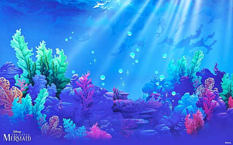 the, Little, Mermaid HD Wallpaper Desktop Background