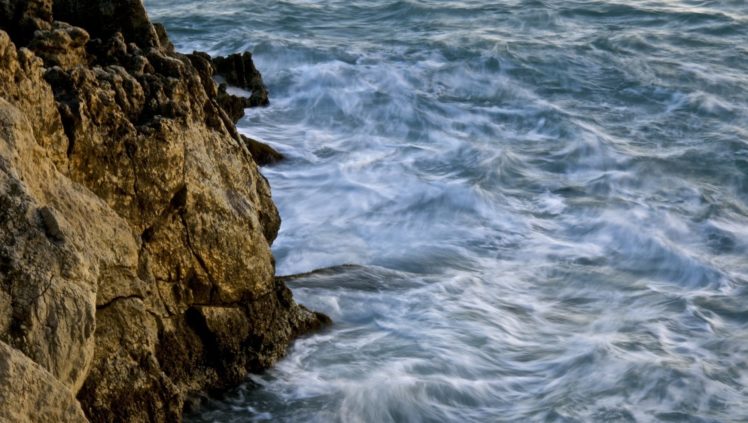 beach, Rocks, Water, Waves, Sea HD Wallpaper Desktop Background