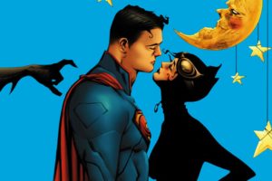 superman, And, Catwoman