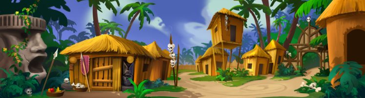 monkey, Island, Adventure, Animation, Fantasy HD Wallpaper Desktop Background