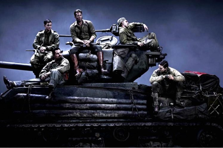 fury, Action, Drama, War, Brad, Pitt, Military, Tank HD Wallpaper Desktop Background