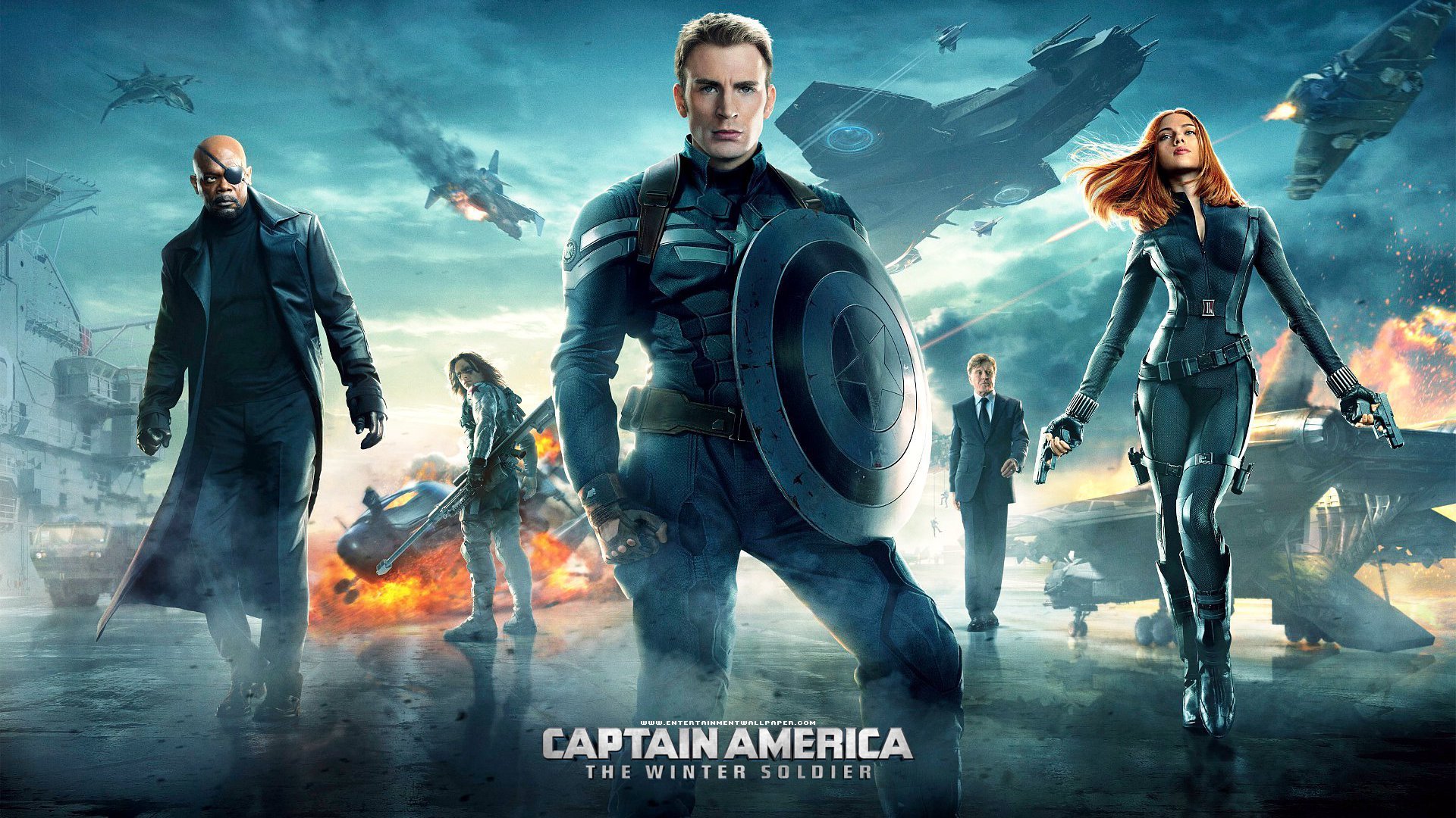 captain, America, Winter, Soldier, Action, Adventure, Sci fi, Superhero, Marvel Wallpaper