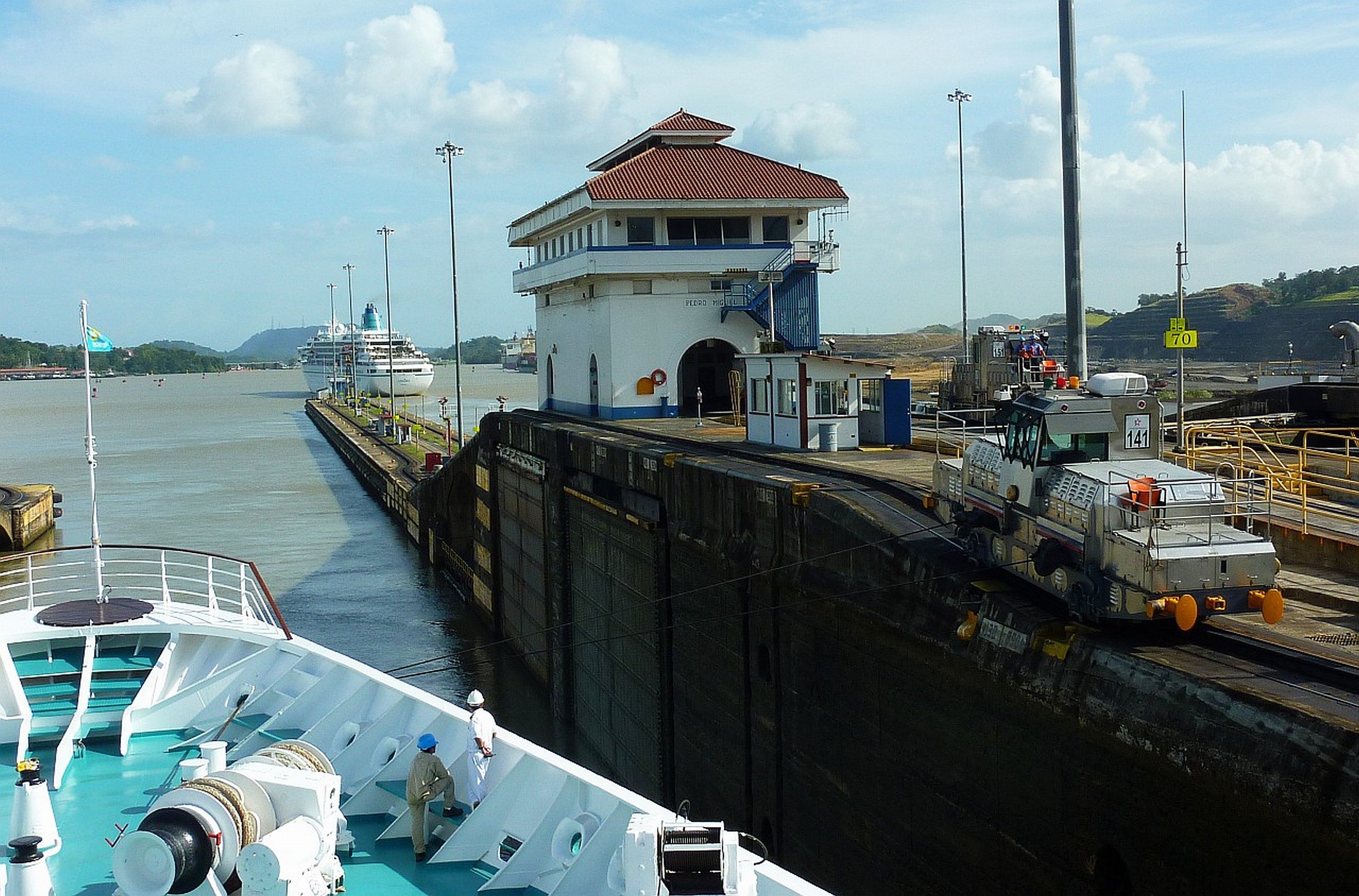 panamacanal, Mvalbatros Wallpaper