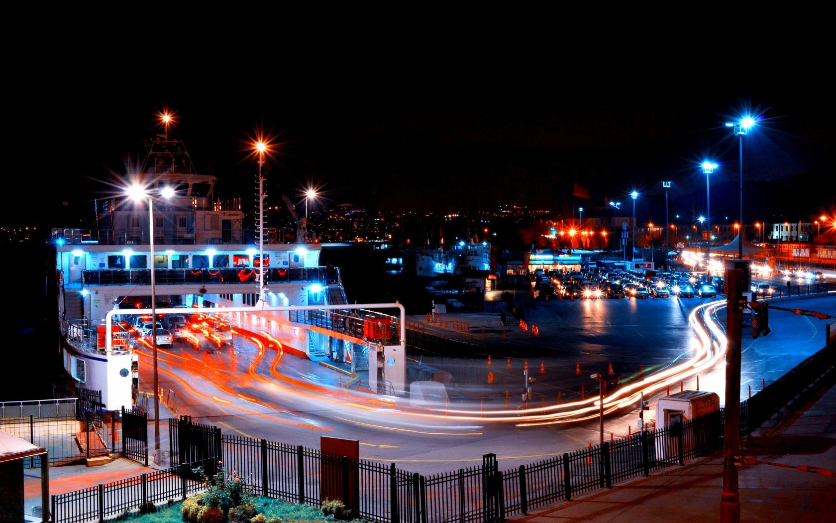 istanbul, Turkey, Istanbul, Turkey, Movement, Craft, Endurance, Night, Night, Light Wallpaper