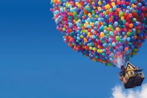 up, Movie, Balloons, House 1920x1200