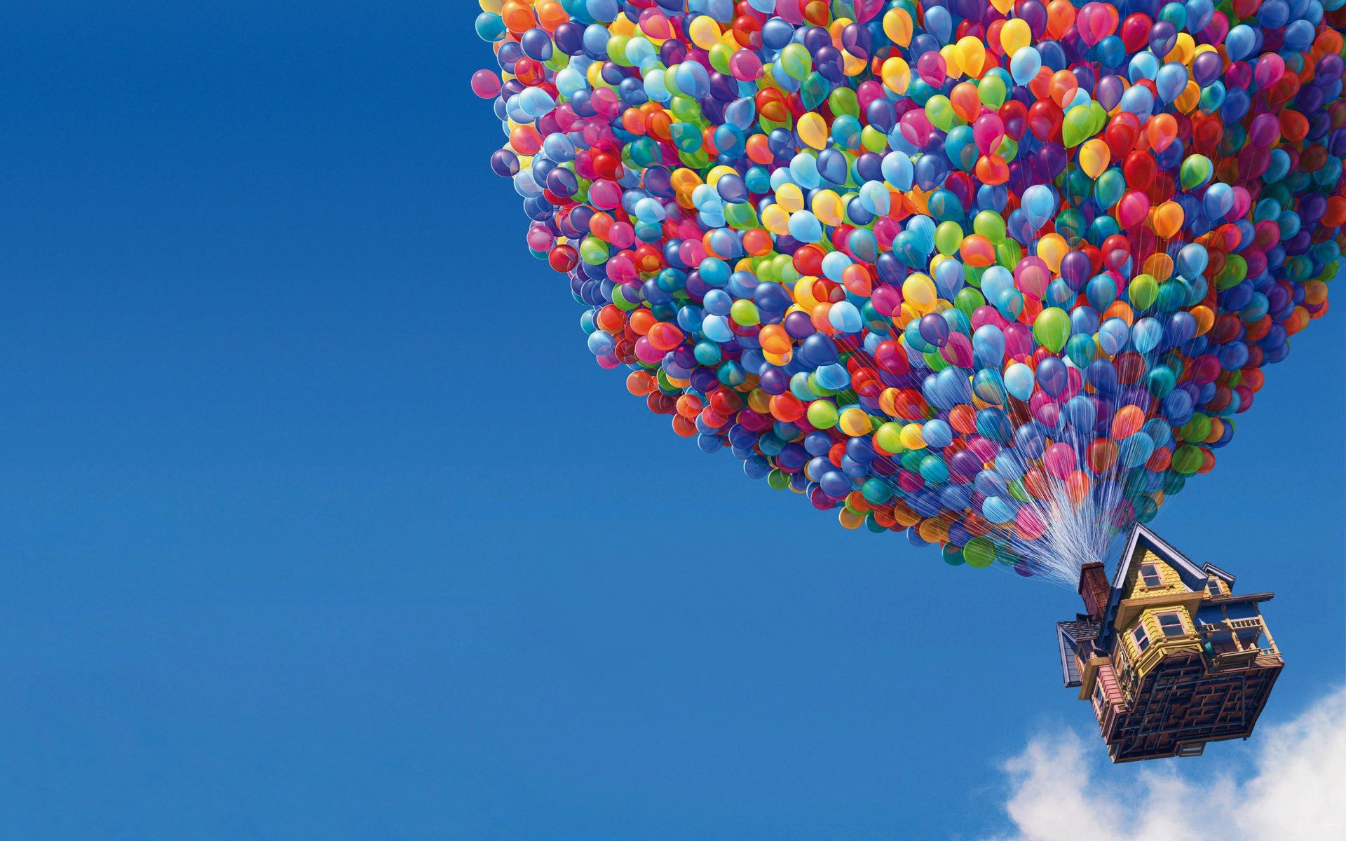 up, Movie, Balloons, House 1920x1200 Wallpaper