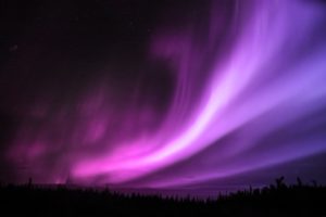 aurora, Borealis, Purple, Whisp