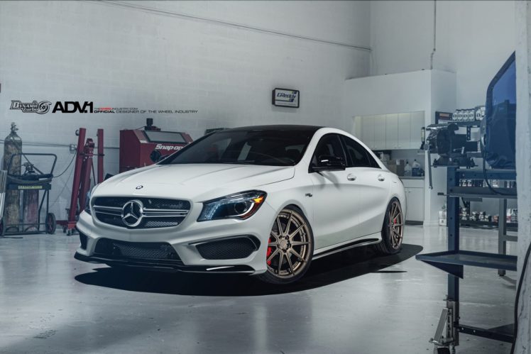 2014, Adv1, Wheels, Mercedes, Cla 45, Amg, Cars HD Wallpaper Desktop Background