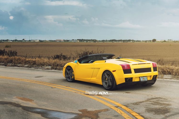2014, Adv1, Wheels, Lamborghini, Gallardo, Spider, Supercars HD Wallpaper Desktop Background