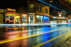 ray, Light, Road, Cities, Colors