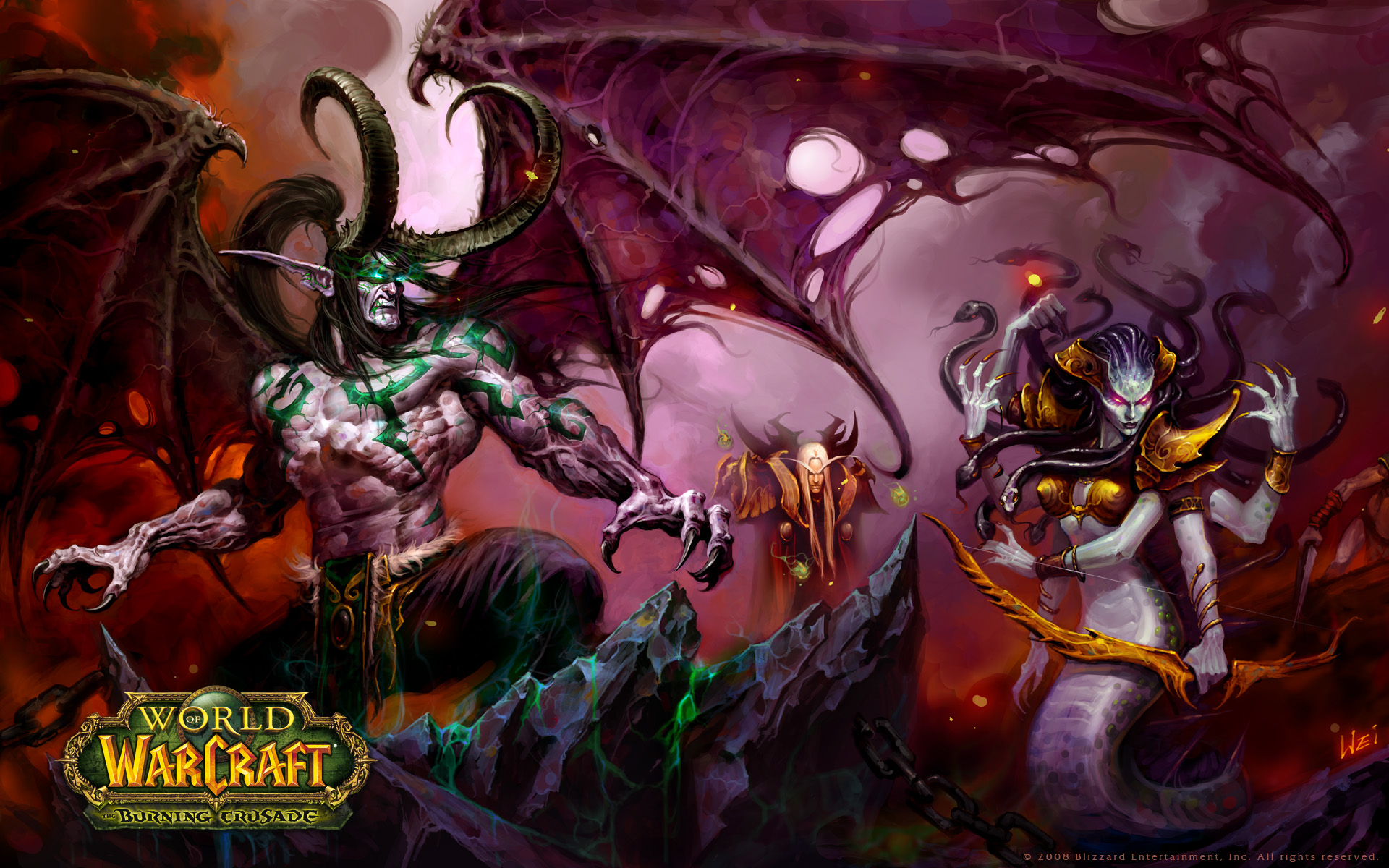 world, Of, Warcraft, Fantasy Wallpaper