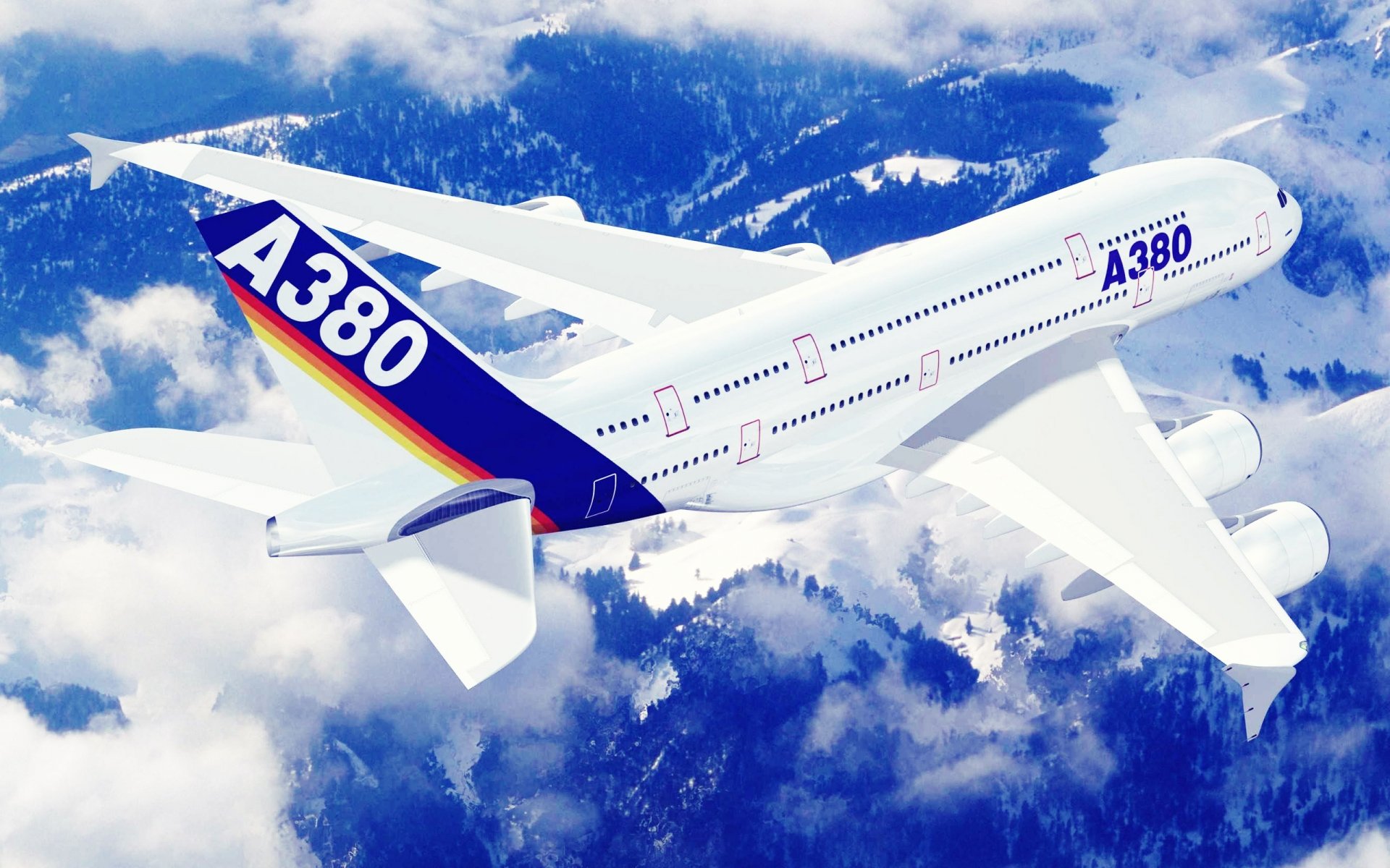 a380, Aicrafts, Airbus, Airports, Jet, Sky, Transports Wallpaper