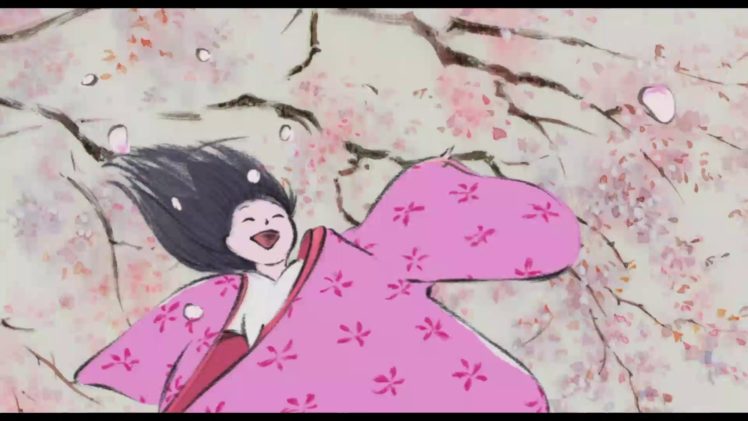 tale, Of, The, Princess, Kaguya, Animation, Drama, Fantasy, Asian, Cartoon, Monogatari HD Wallpaper Desktop Background