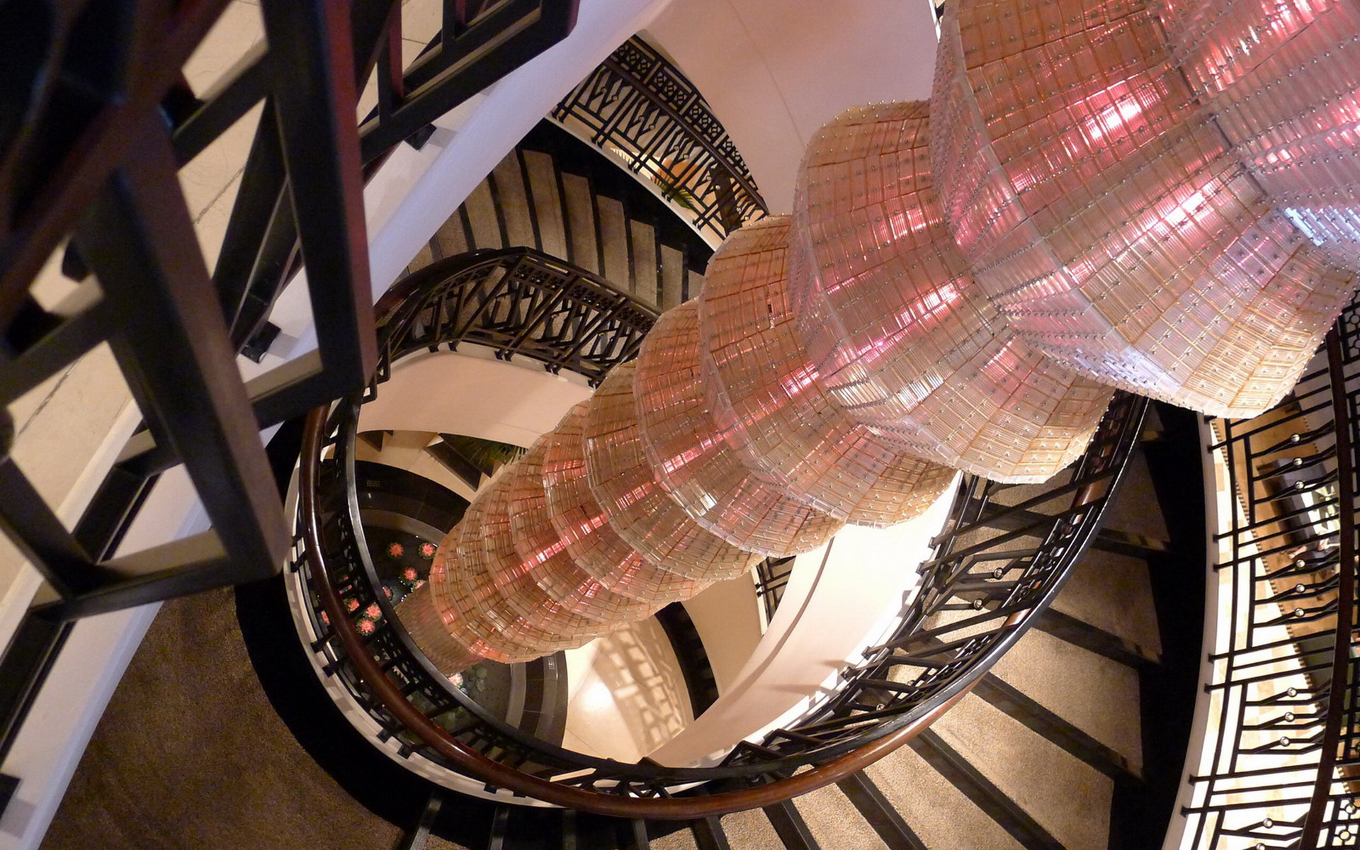 stairs, Building Wallpaper