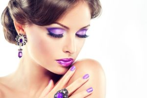 makeup, Model, Lilac, Lady