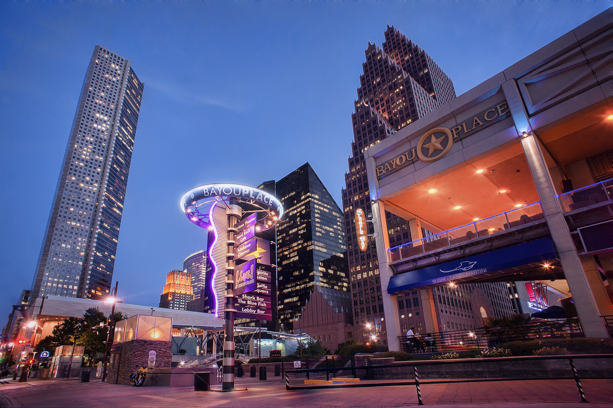 houston, Architecture, Bridges, Cities, City, Texas, Night, Towers