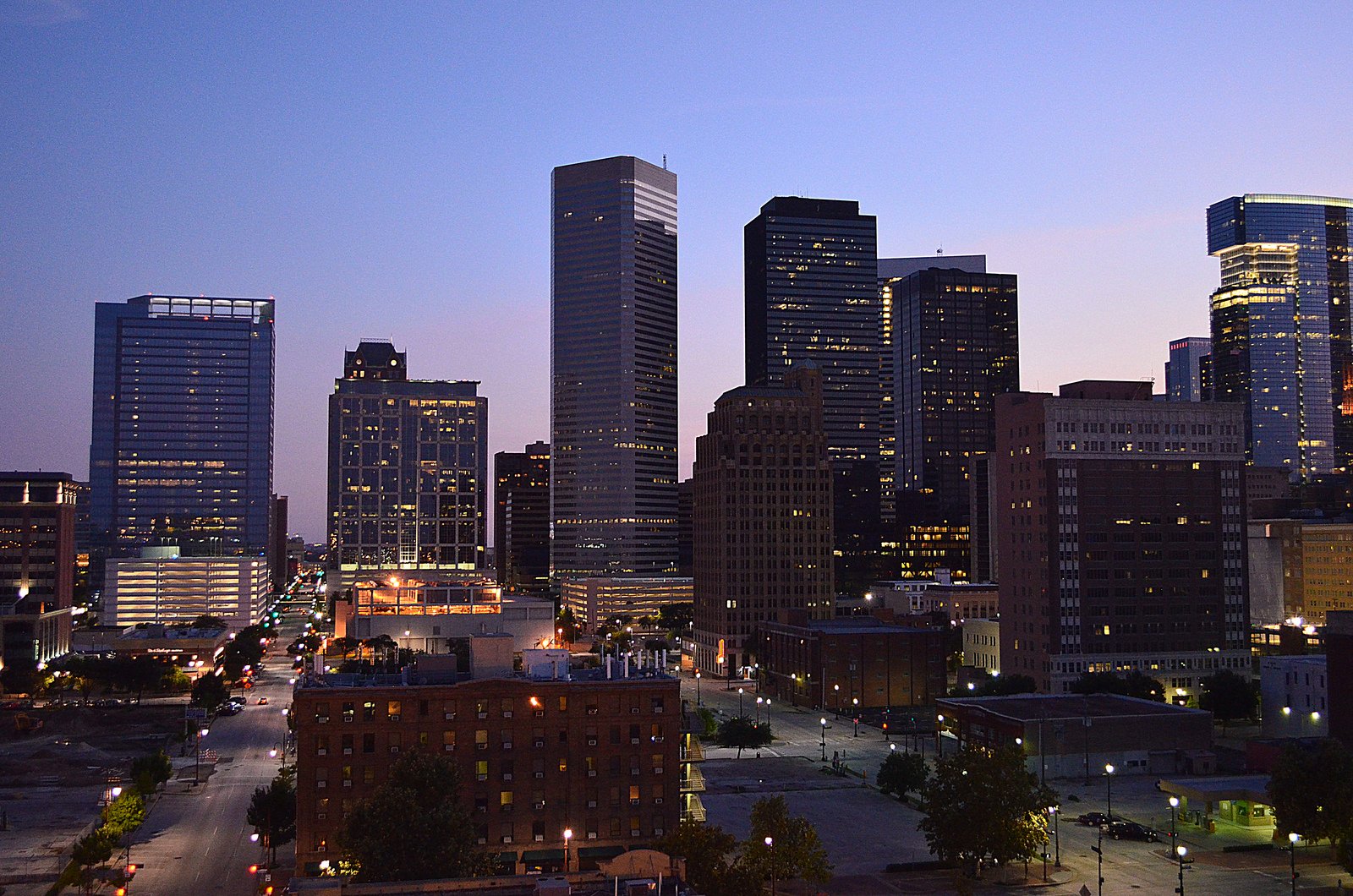 houston, Architecture, Bridges, Cities, City, Texas, Night, Towers, Buildings, Usa, Downtown, Offices, Storehouses, Stores Wallpaper