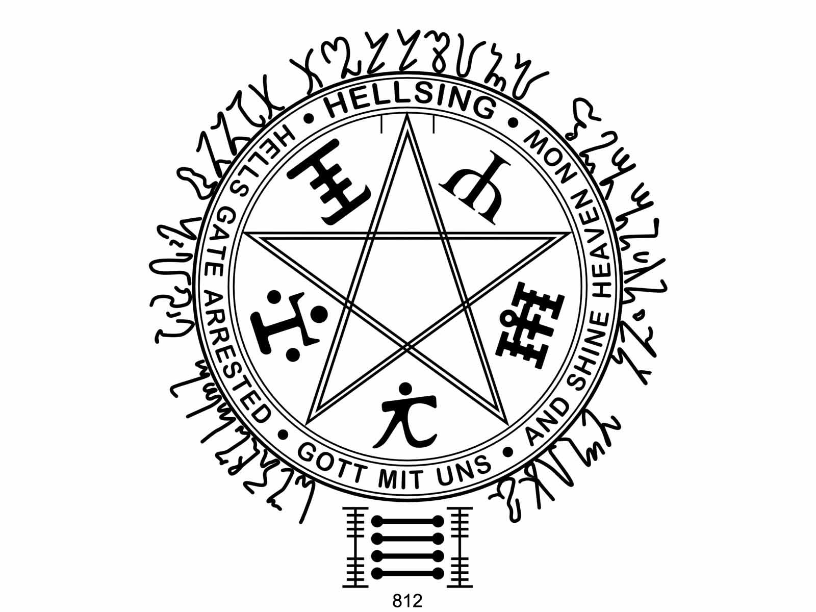 hellsing, Gothic, Anime Wallpaper