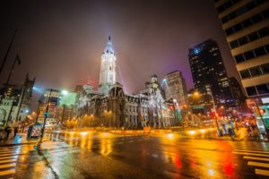 architecture, Bridges, Buildings, Cities, City, Downtown, Philadelphia, Pennsylvania, Night, Offices, Storehouses, Stores, Texas, Towers, Usa, Keystone state