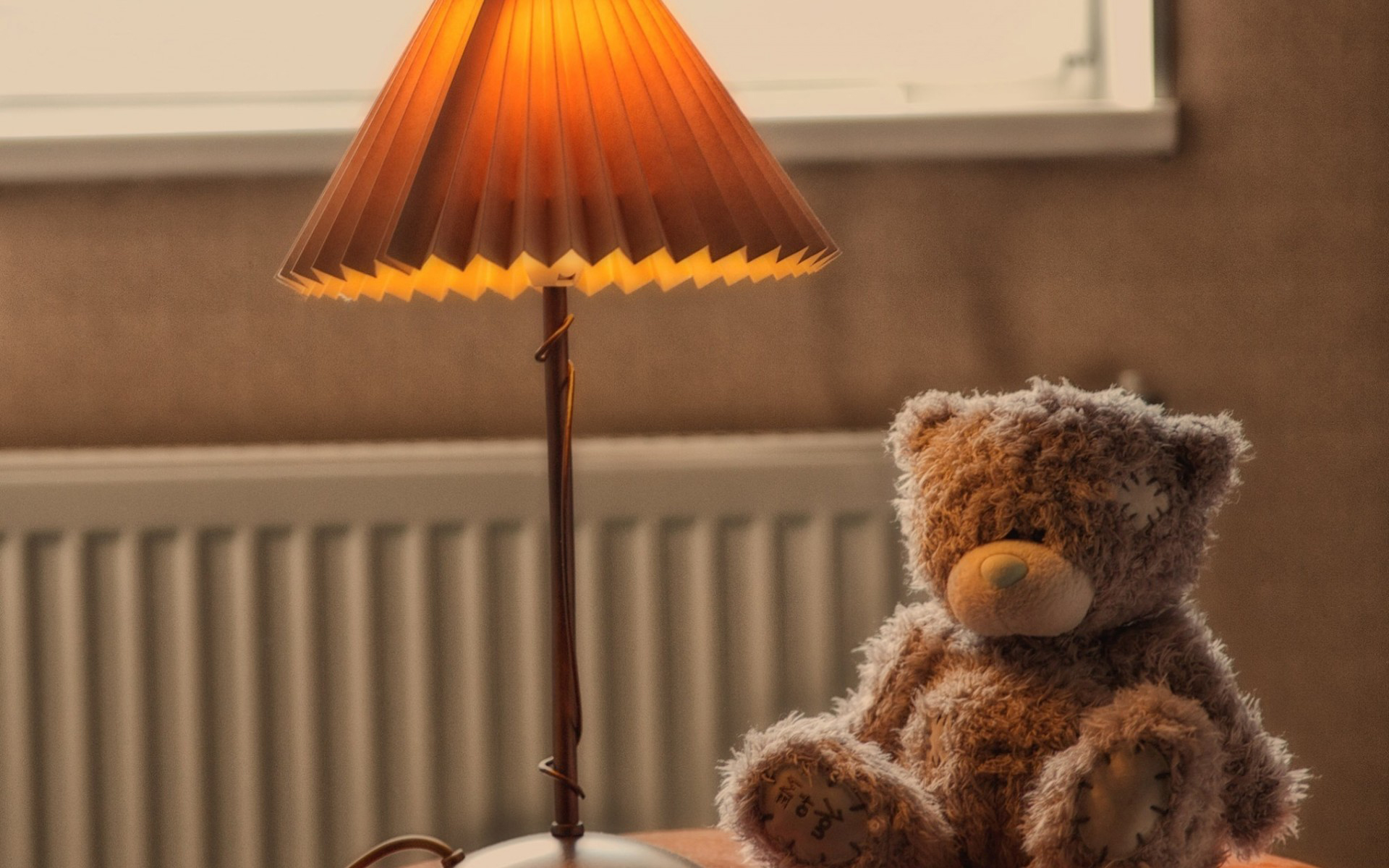 mood, Toys, Teddy, Bear, Lamp, Cute Wallpaper
