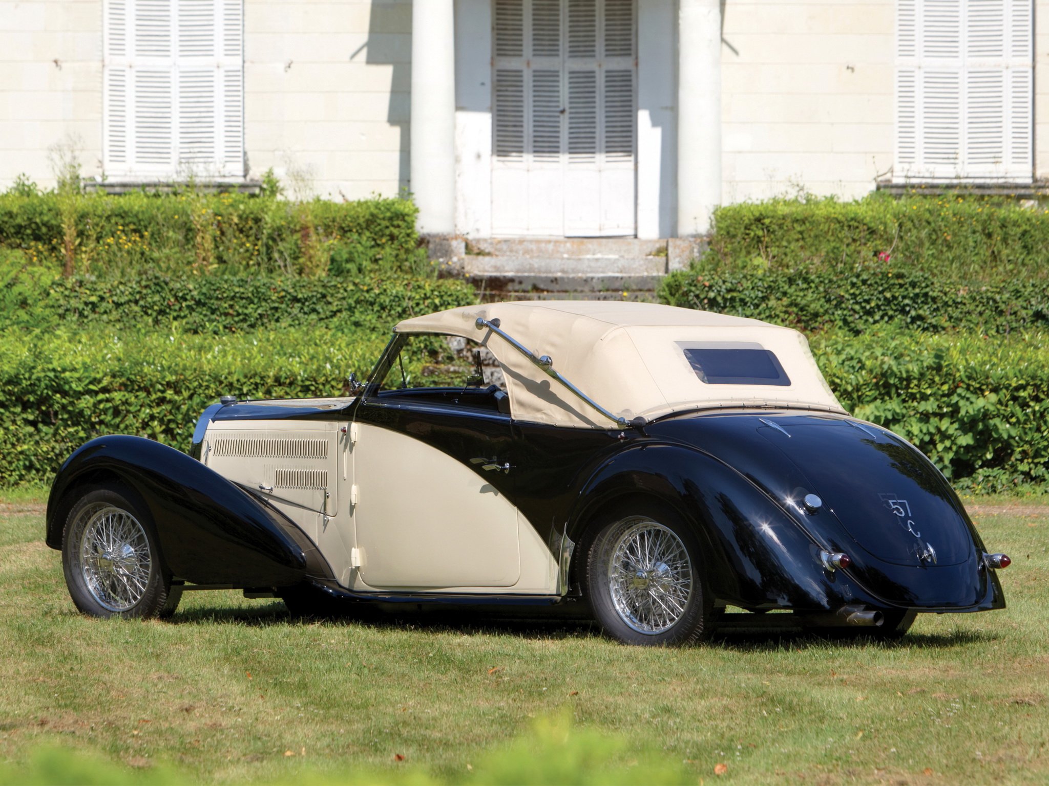 1937, Bugatti, Type 57c, Stelvio, Cabriolet, Gangloff, 57467, Luxury, Retro Wallpaper