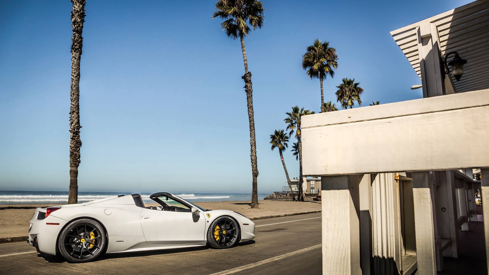 ferrari, 458, Spider, Cars, Tuning Wallpaper