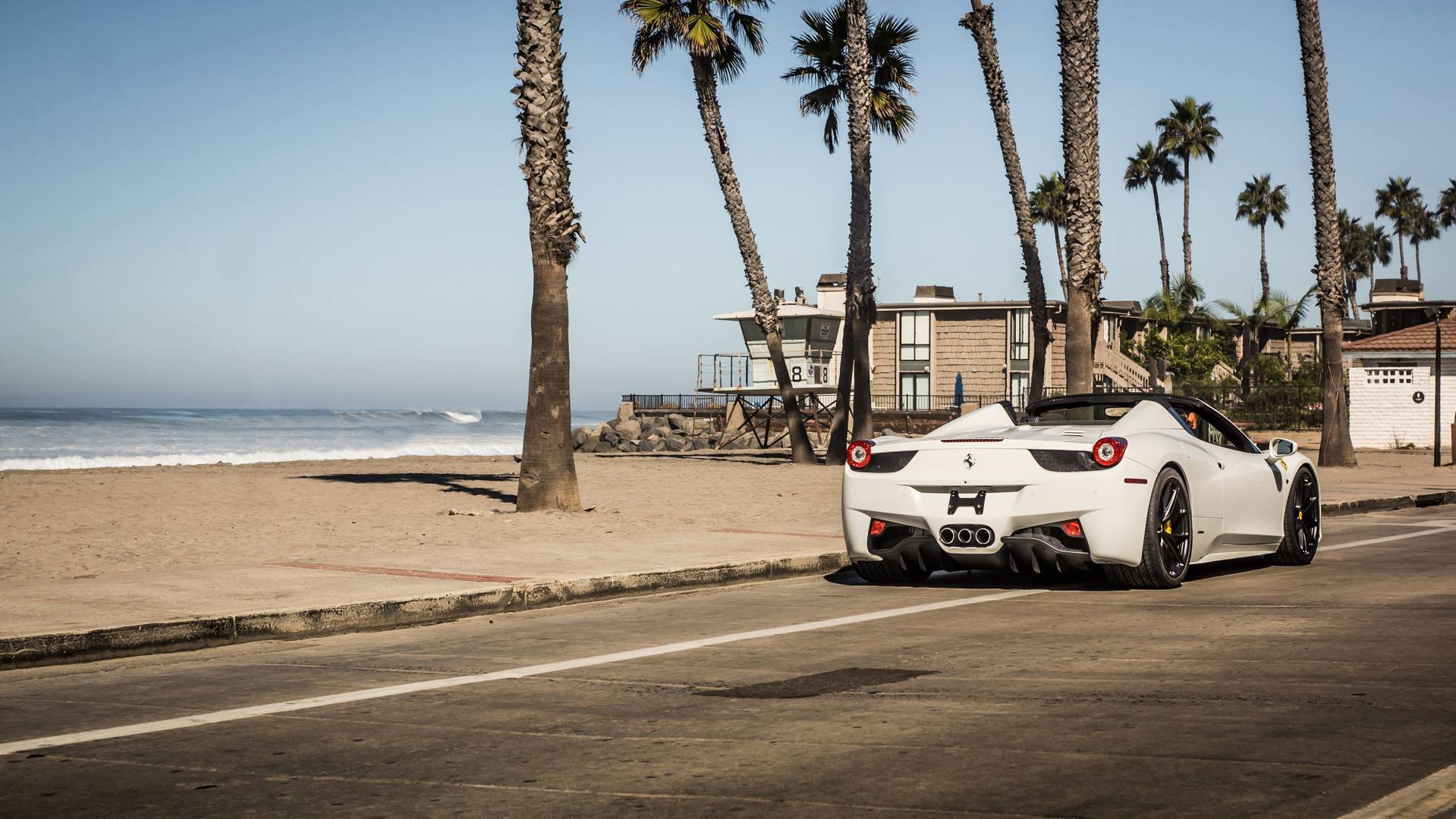 ferrari, 458, Spider, Cars, Tuning Wallpaper