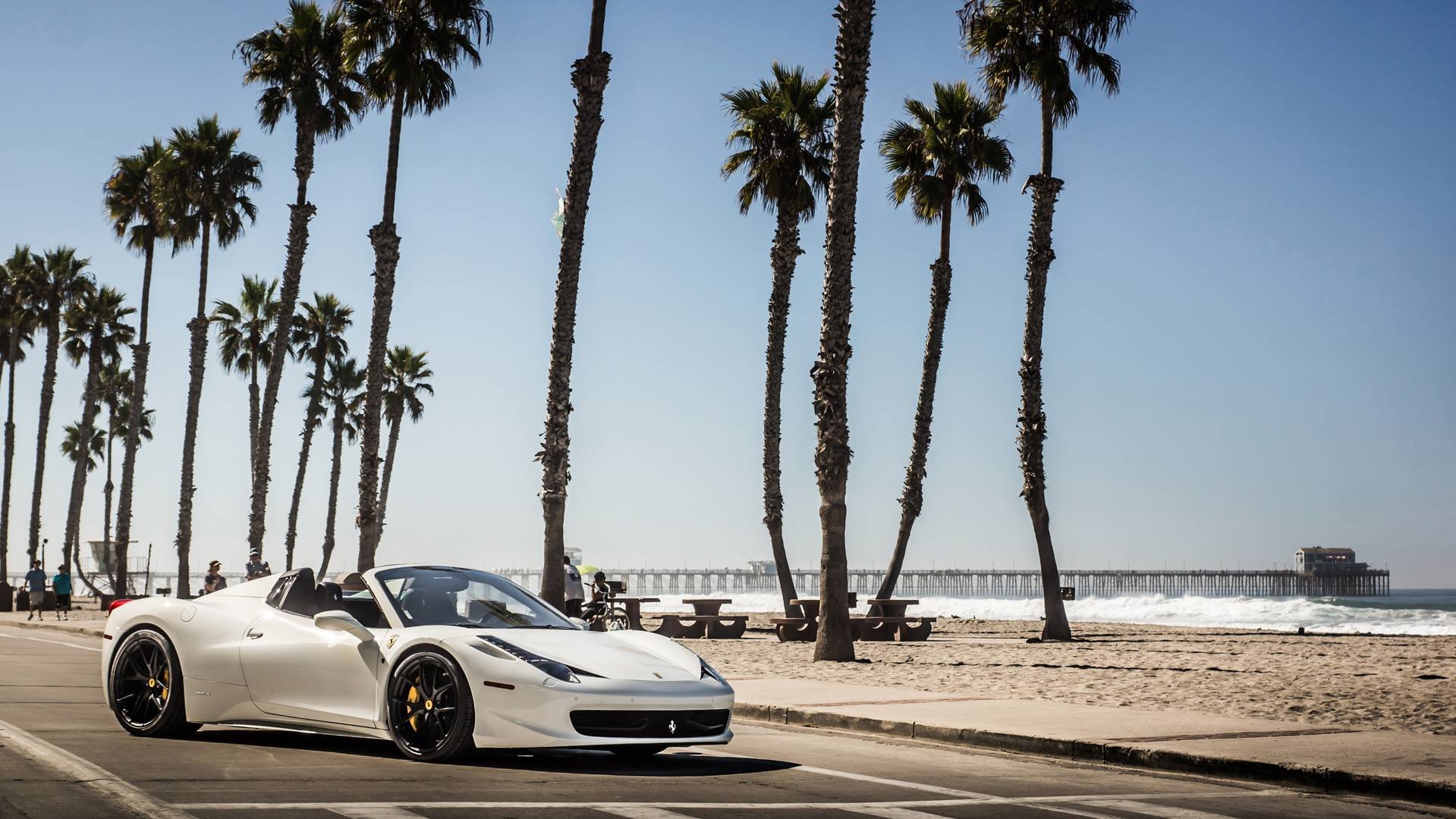 ferrari, 458, Spider, Cars, Tuning Wallpaper